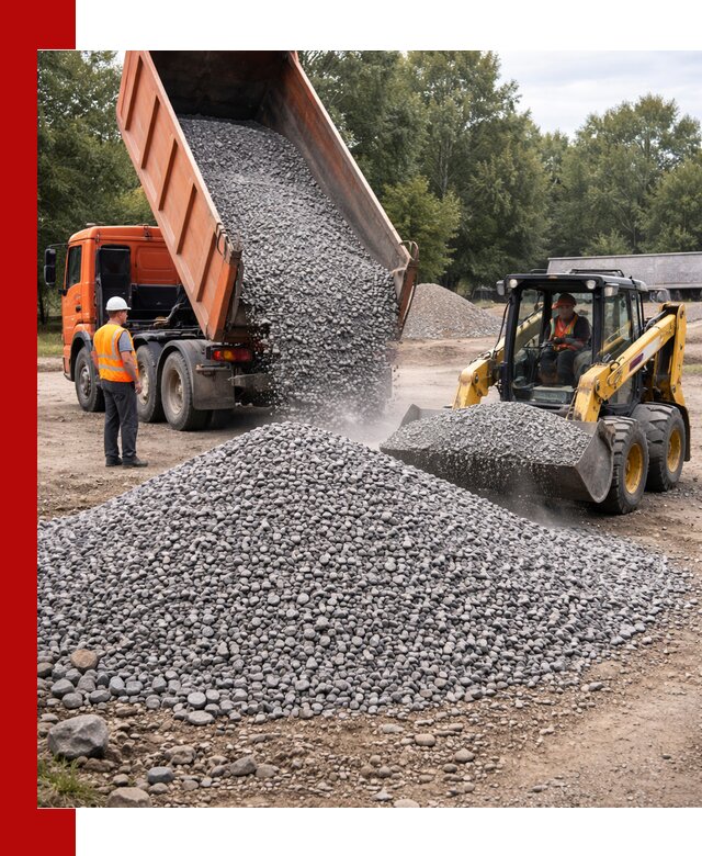 Купить гранитный щебень фракции 5–10 в Нефтекамске с доставкой