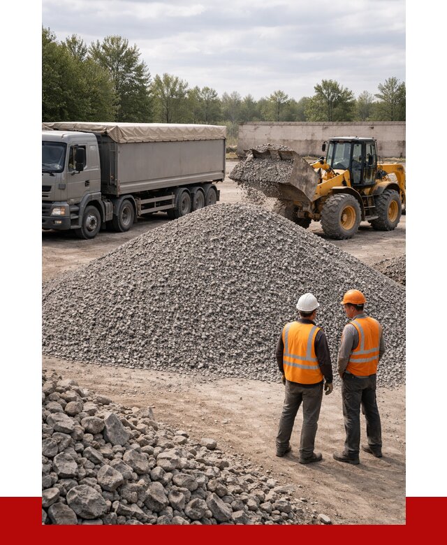 Гранитный щебень фракция 5-20 в Нефтекамске от 4313 руб | ПРОНЕРУДНтк