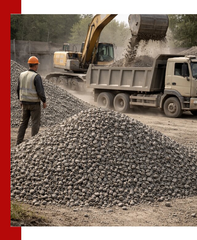 Шлаковый щебень фракция 5-20 с доставкой в Нефтекамске