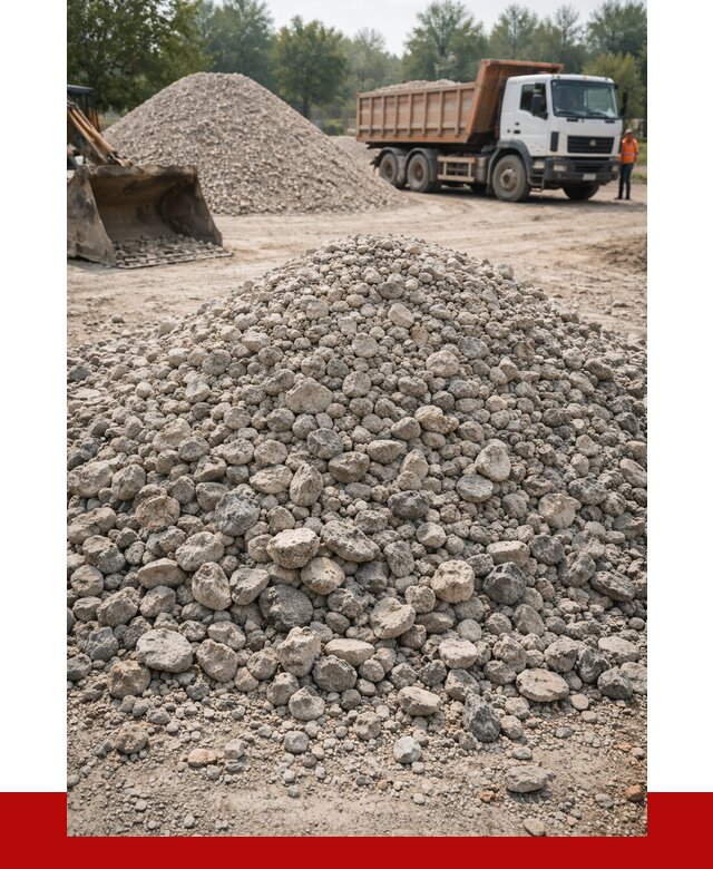 Вторичный щебень фракция 20-40 в Нефтекамске от 2259 р ПРОНЕРУДНтк