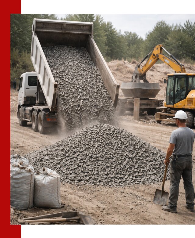 Доставка и продажа бетонного щебня в Нефтекамске