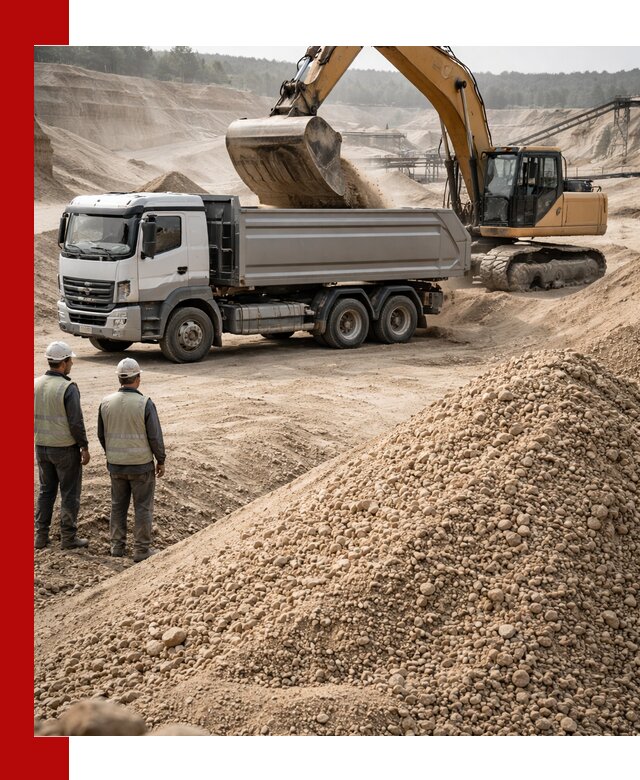 Карьерный крупнозернистый песок с доставкой в Нефтекамске