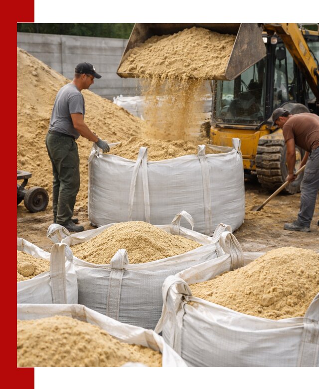 Поставка качественного песка для кладки в Нефтекамске