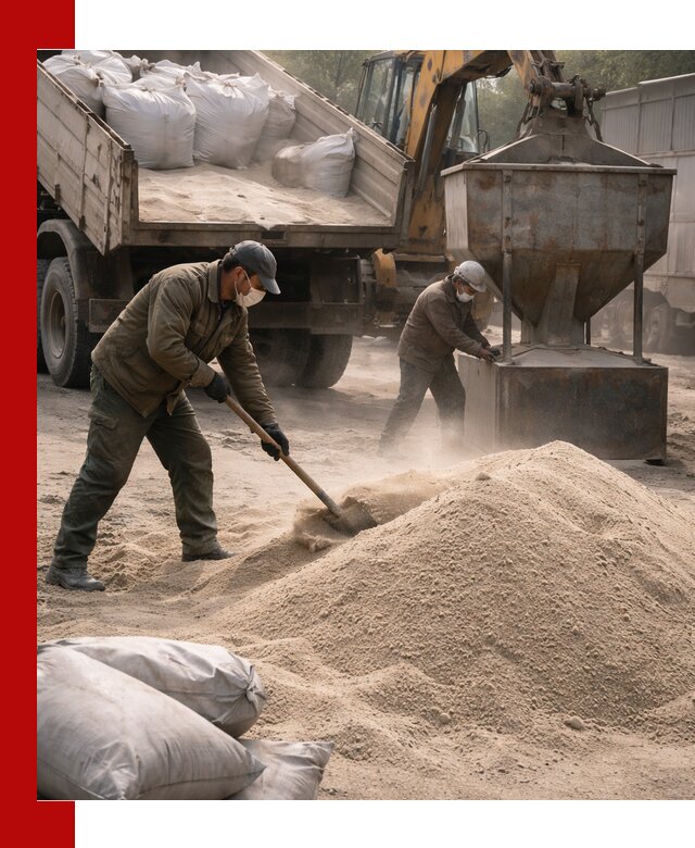 Кварцевый песок для пескоструя в Нефтекамске — доставка и качество