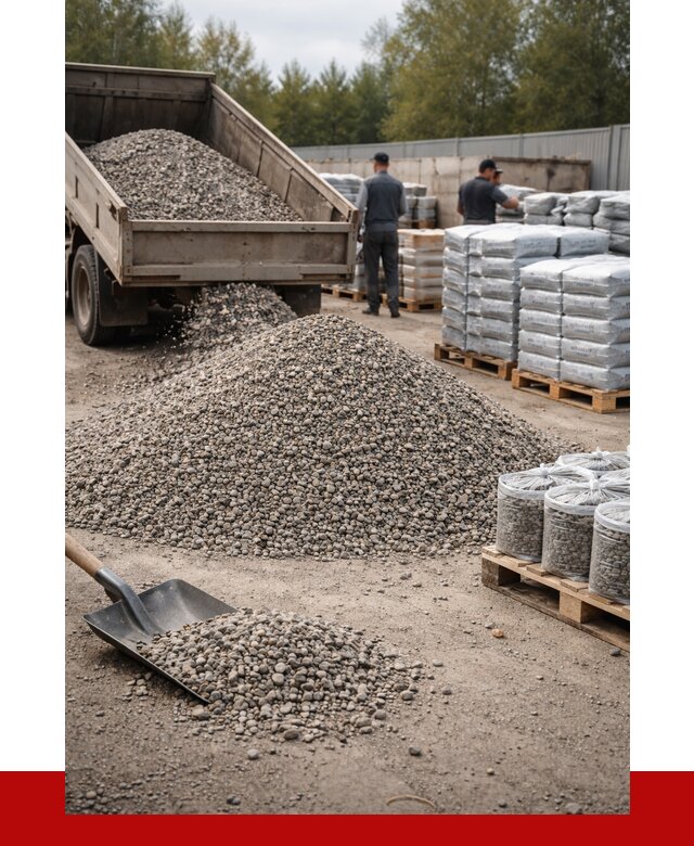Гравий фракция 5-20 в Нефтекамске купить от 2362 р. ПРОНЕРУДНтк