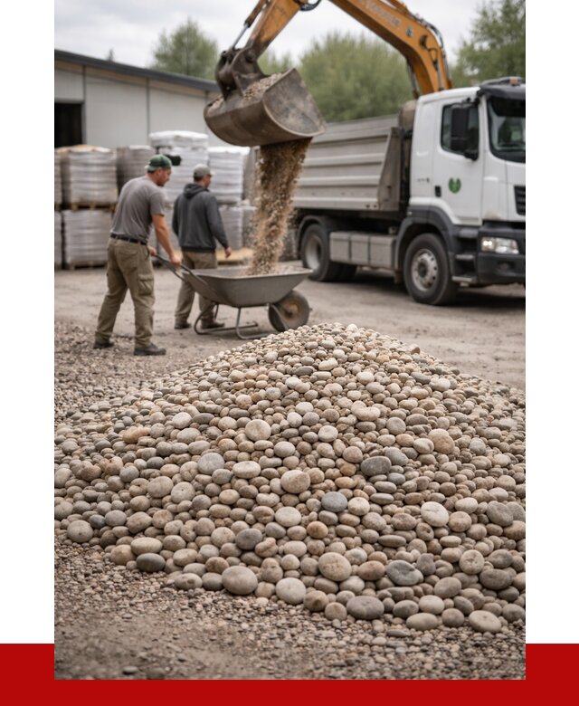 Галька декоративная в Нефтекамске от 3286 р. за куб | ПРОНЕРУДНтк