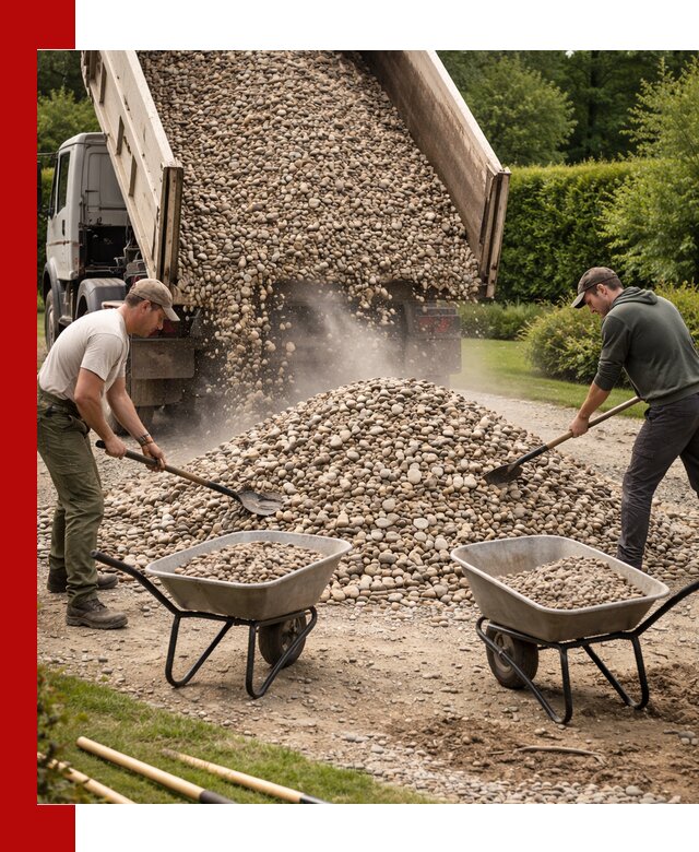 Доставка и продажа декоративной гальки в Нефтекамске