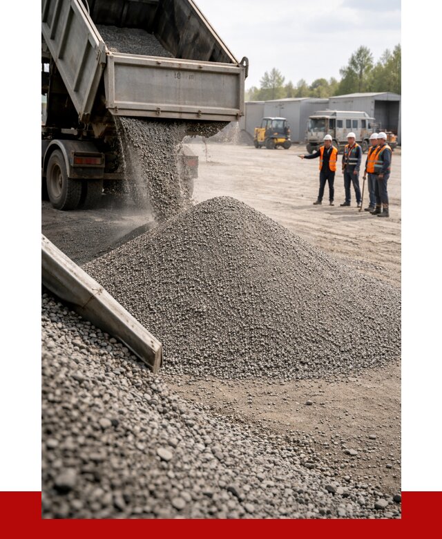 Гравийный отсев 0-5 в Нефтекамске от 1232 р. с доставкой | ПРОНЕРУДНтк