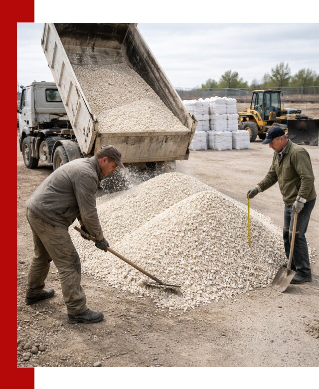 Мраморная крошка с доставкой и разгрузкой в Нефтекамске