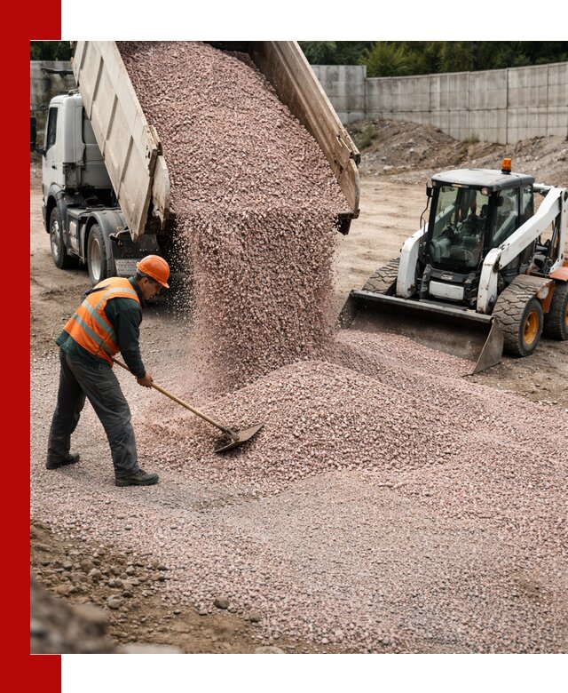 Крошка розовый гранит с доставкой в Нефтекамске от производителя