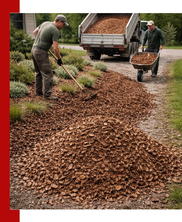 Крошка для мульчирования с доставкой в Нефтекамске