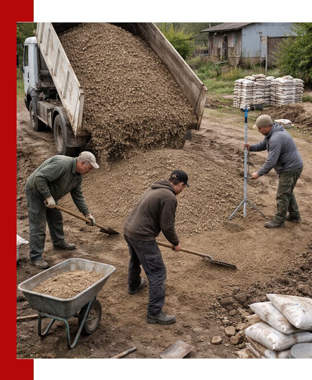 Керамзитовый песок с доставкой в Нефтекамске оптом и в розницу