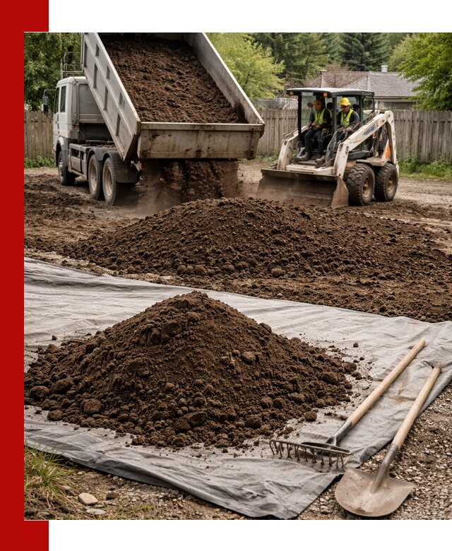 Грунт для отсыпки участка с доставкой в Нефтекамске