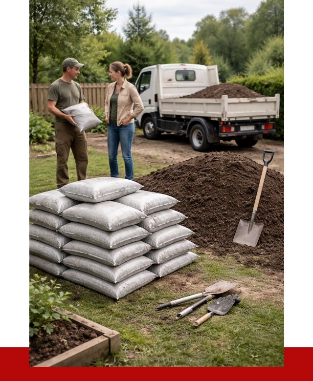 Садовая земля в Нефтекамске от 1232 р. с доставкой оптом | ПРОНЕРУДНтк