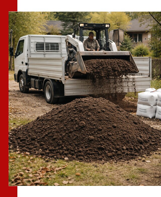 Доставка садовой земли в больших объёмах в Нефтекамске