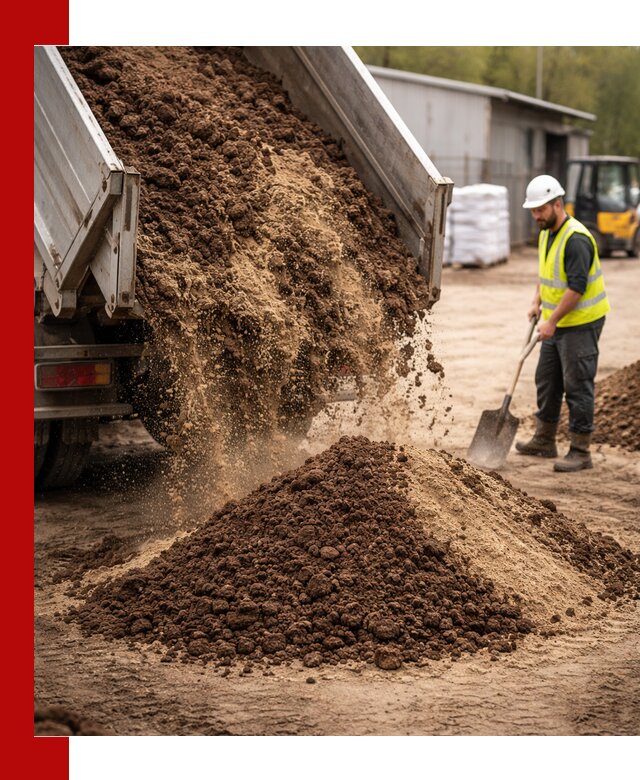 Доставка торфо-песчаной смеси в Нефтекамске для строительства и озеленения