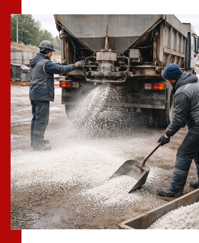 Доставка и продажа хлористого кальция в Нефтекамске