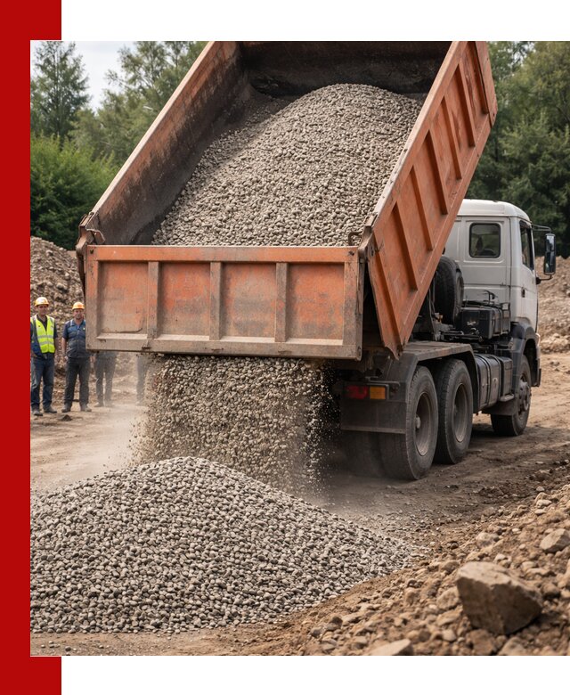 Доставка сыпучих материалов самосвалом в Нефтекамске быстро и надежно