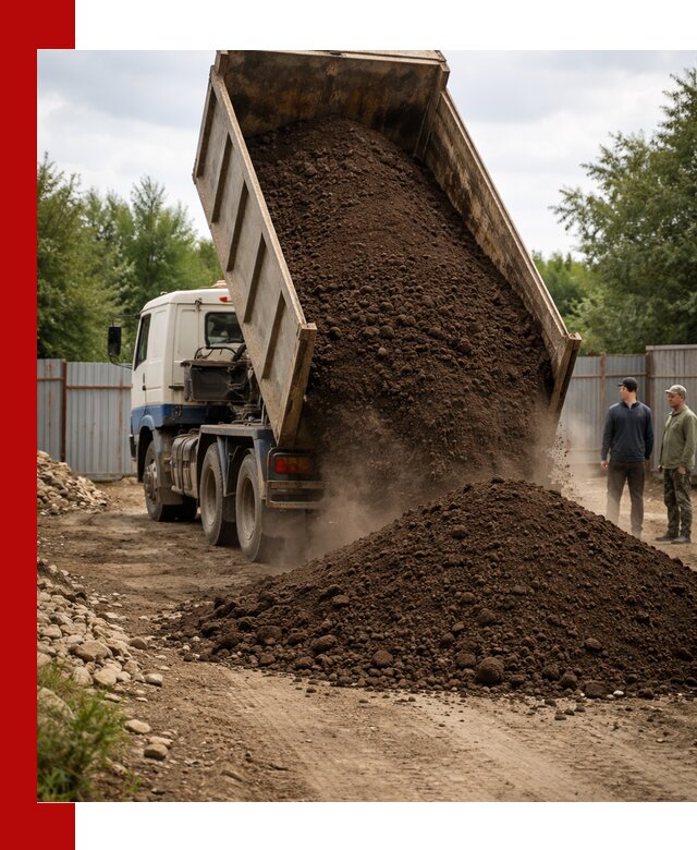 Доставка самосвалом 10 кубов в Нефтекамске быстро и надёжно