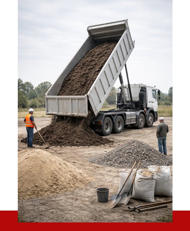 Доставка самосвалом 30 кубов в Нефтекамске от 8728 р. | ПРОНЕРУДНтк