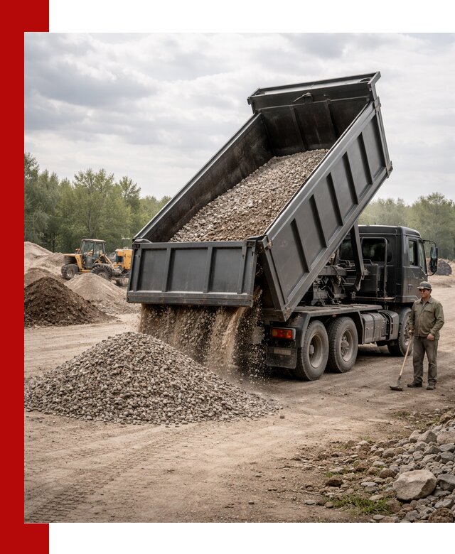 Доставка самосвалом 30 м3 по выгодным ценам в Нефтекамске