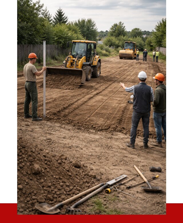 Планировка участка грунтом в Нефтекамске от 4621 р ПРОНЕРУДНтк