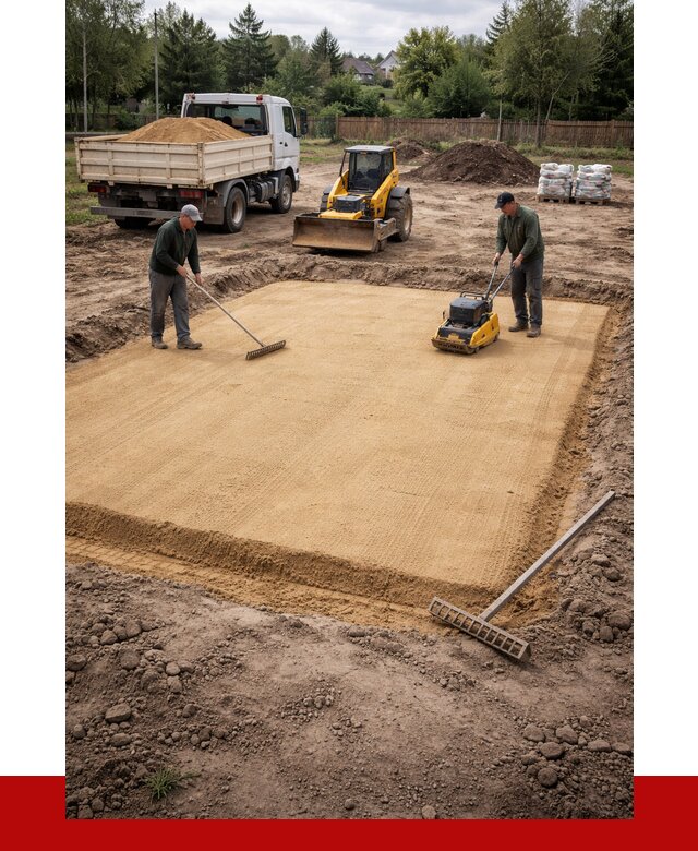 Устройство песчаной подушки в Нефтекамске от 4621 р. ПРОНЕРУДНтк