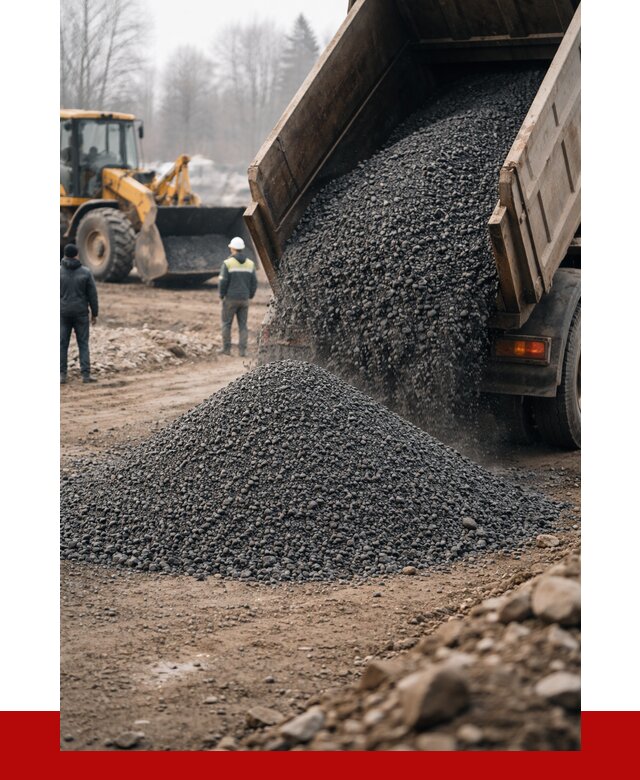 Асфальтовая крошка в Нефтекамске с доставкой от 1848 р. | ПРОНЕРУДНтк